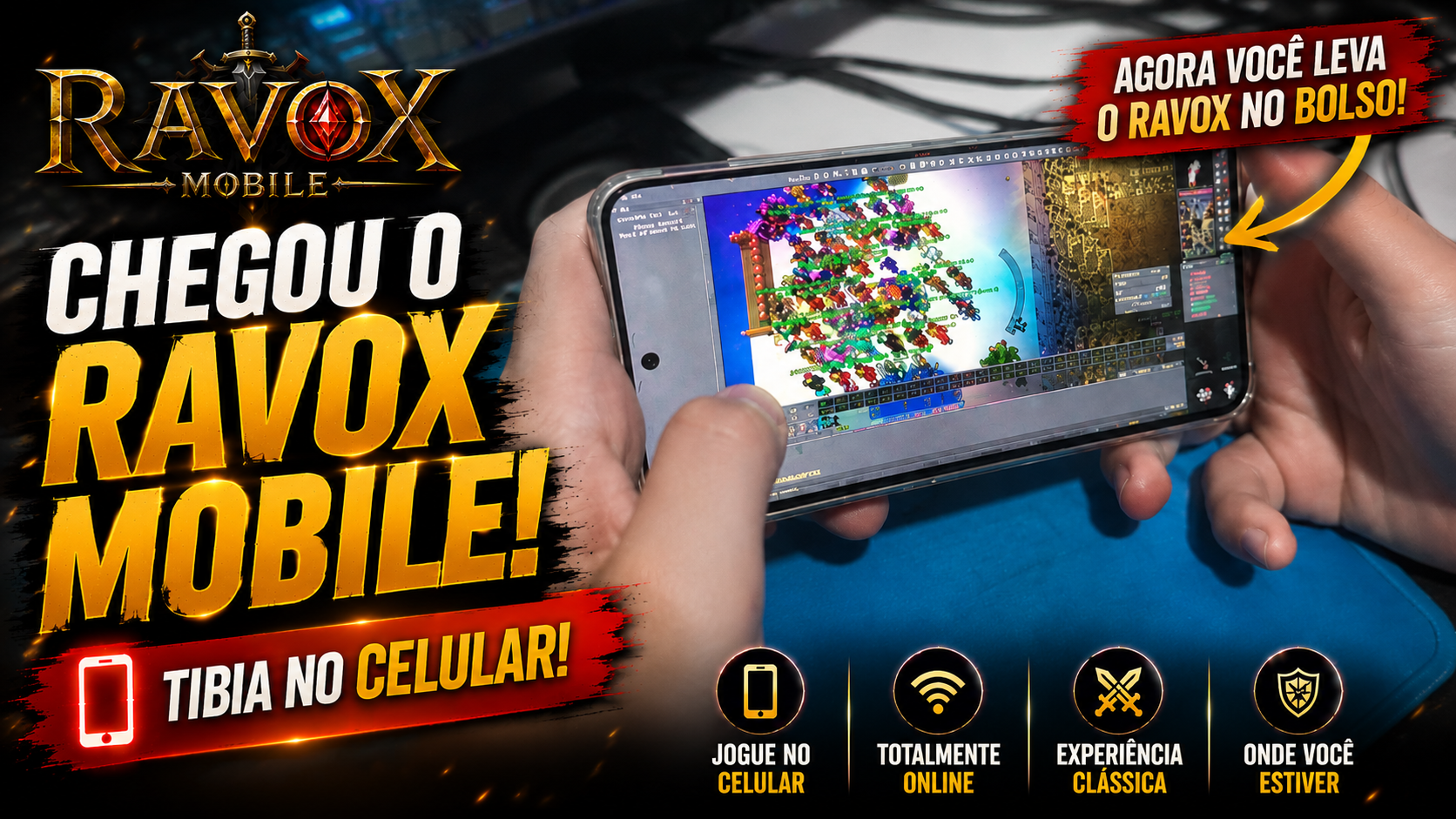 Mobile — o servidor completo no celular